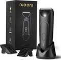 CLEVEB Body Hair Trimmer for Men & Women, Waterproof Rechargeable, Length Adjustable, Multifunctional Shaver with LED Indicator