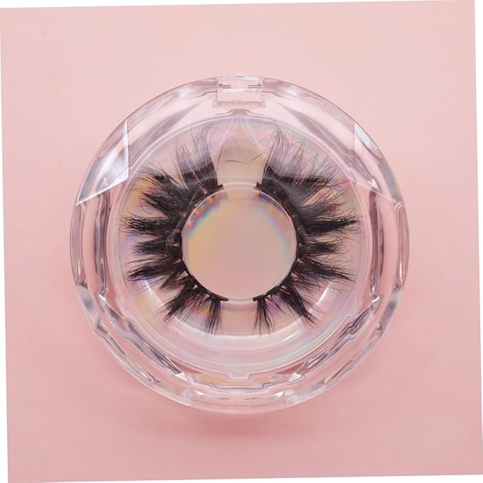 Happyyami 3pcs Eyelash Storage Case Empty Lash Packaging Box for Makeup Accessories