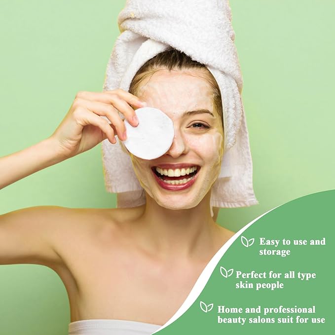 240+1 Pack White Compressed Facial Sponges, Luxiv Round Compress Face Cleaning Sponge for Estheticians Face Sponge Soft Compressed Makeup Sponges with Travel case (3.1", Count, 360)