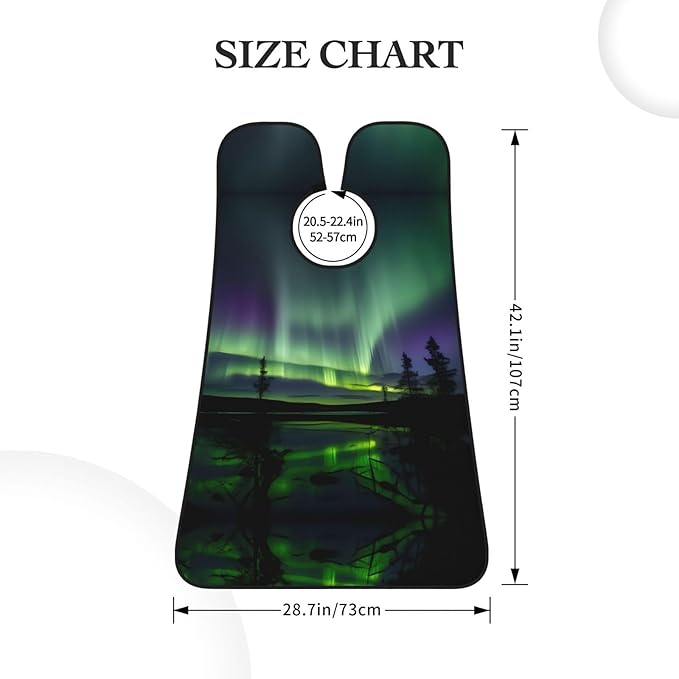 Jellyfish Pattern Print Beard Bib Shaving Apron, Beard Hair Trimming Cape Gift For Dad