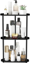 Jesginboo 3 Tier Bathroom Counter Organizer, Vanity Organizer Corner Shelf