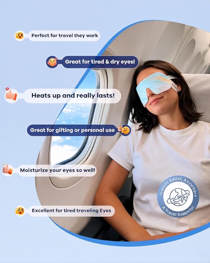FACEMOON Self Heating Steam Eye Masks