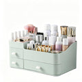 MIUOPUR Makeup Organizer with Drawers, Bathroom Counter Organizer, Plastic Cosmetic Display Case, Large Skincare Storage for Vanity Countertop, Ideal for Bedroom Dresser top and Desktop
