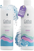 Lee Beauty 8oz Professional Gel Callus Remover for Feet - Original Fast-Acting Formula, Extra Strength for Cracked Heels & Dead Skin (Pack of 2)