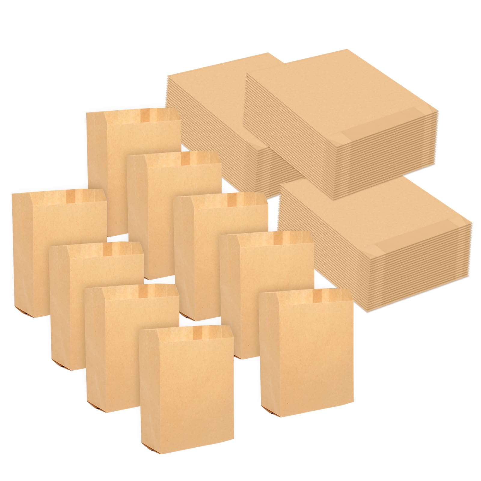 Hipruict Small Paper Bags, Feminine Hygiene Bags, 100 Sanitary Disposal Bags, Feminine Disposal Bags, Used for Sanitary Napkins, Cotton Slivers, Desserts