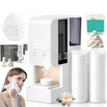 Hot Towel Dispenser, 2026 Upgraded Automatic Hot Face Towel Warmer Machine, Heats Up in 5 Seconds, Home Salon Equipment, for Facials, Smart Voice Alerts with Compressed Towels (1Set+100Pcs Towels)