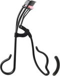 JAPONESQUE Professional Volumizing Lash Curler for Natural & False Lashes on Most Eye Shapes and Large Eyes, 1 Refill Pad, Holds Curl up to 8 Hours