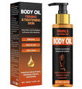 Bellisinno Body Firming Oil 3.38 FL OZ, After Shower Body Oils for Women, Skin Tightening and Hydrating Treatment for Arms, Legs, Stomach and Full Body, Deep Moisturizing Body Care That Plumps