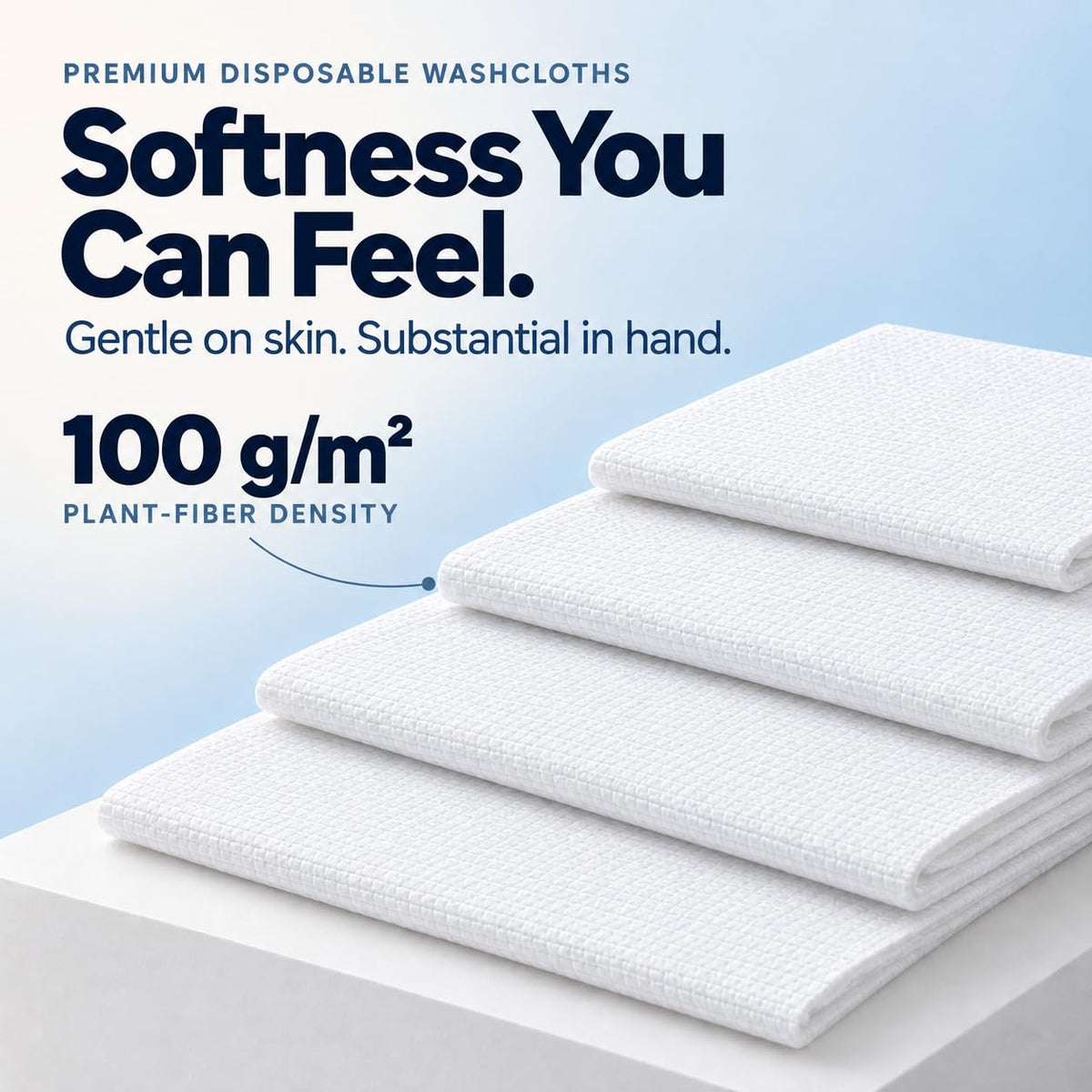 Fcaeon Disposable Face Towels 50 Count Compressed Towel Tablets, Disposable Washcloths