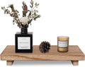 Wood Bathroom Tray Farmhouse Decor Kitchen Soap Holder, 11.8"x7" Brown