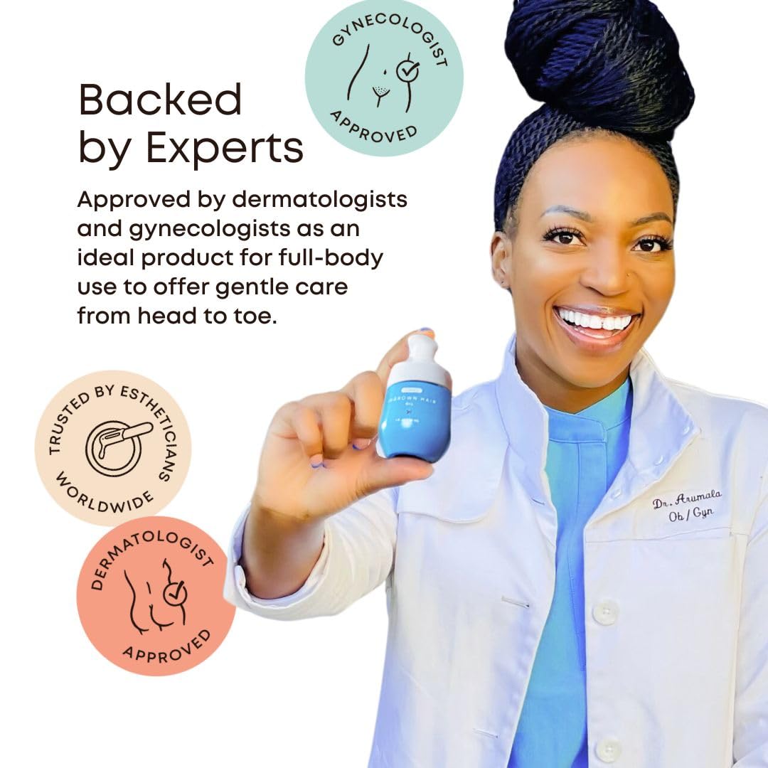 Bushbalm Dark Spot Exfoliating Scrub - Natural Body Scrub Exfoliant to Hydrated, Soften and Enhance Glow in Skin - Bermuda, 236 ml