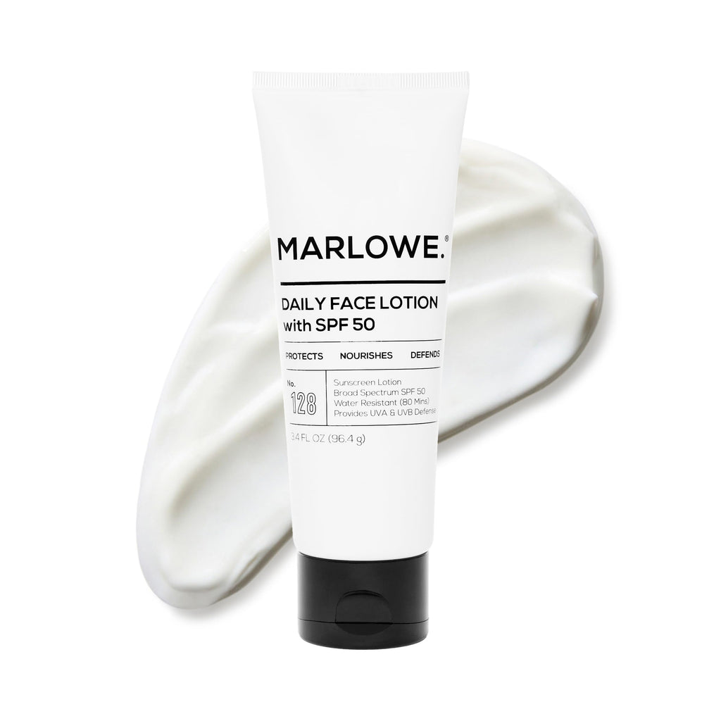 MARLOWE. Face Moisturizer with SPF 50, Daily Sunscreen Lotion, 3.4 oz