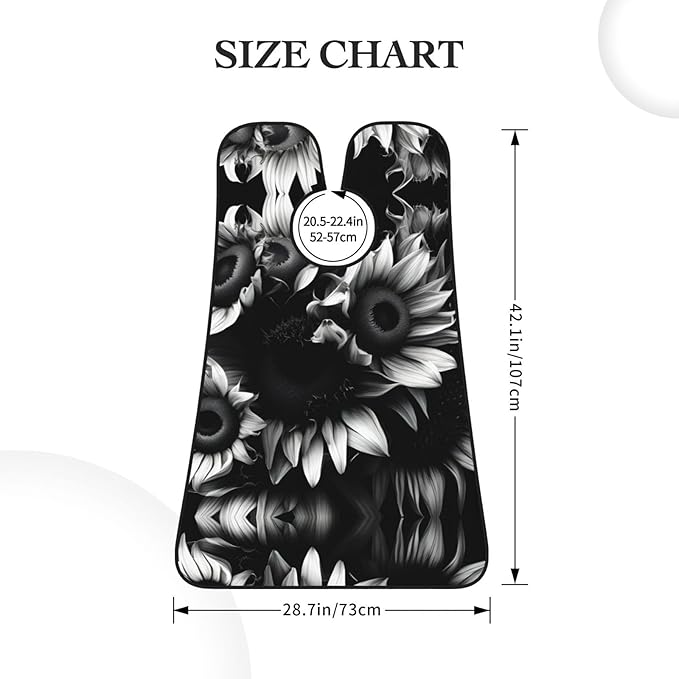 Ice Hockey Print Print Beard Bib Shaving Apron, Beard Hair Trimming Cape Gift For Dad