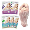 5 Pack Foot Peeling Mask,Exfoliator Peel Off Calluses Dead Skin Callus Remover,Foot Mask for Dry Cracked Feet,Foot Peel Masks for Men and Women Feet Peeling Mask for Fathers Day Gift,Gifts for Him