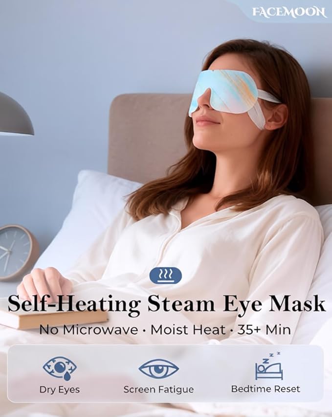 FACEMOON Self Heating Steam Eye Masks