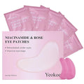 Yeokoe Under Eye Patches for Dark Circles,Puffy Eyes,20 Pairs Face Masks SkinCare With Niacinamide and Rose for Rehydrated