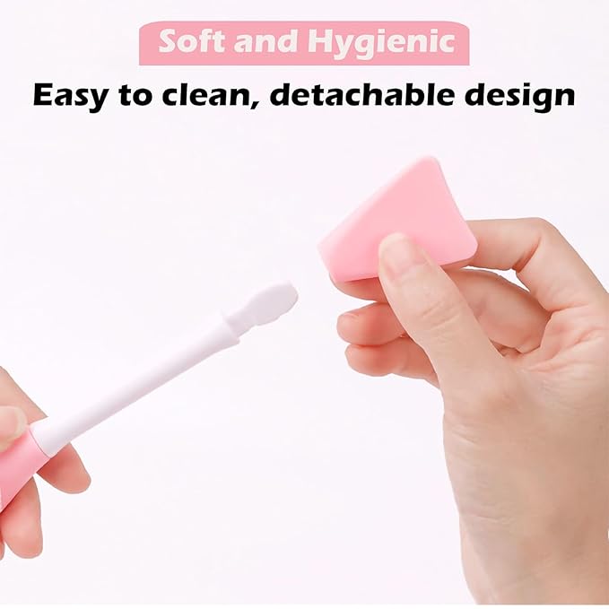 RamPula Silicone Face Mask Brush, Facial Mud Mask Applicator Brush Flexible for Applying Facial Mask,Sleeping Mask,Clay Mask,Body Lotion Mask Beauty Tools Makeup Brushes Applicator