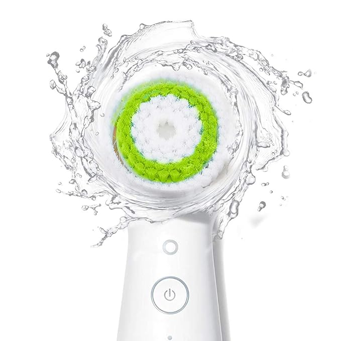 Brush Head Replacements Compatible with Clarisonic Mia 1, Mia 2, Mia Fit, Alpha Fit, Smart Profile Uplift and Alpha Fit (Blue2 Packs)