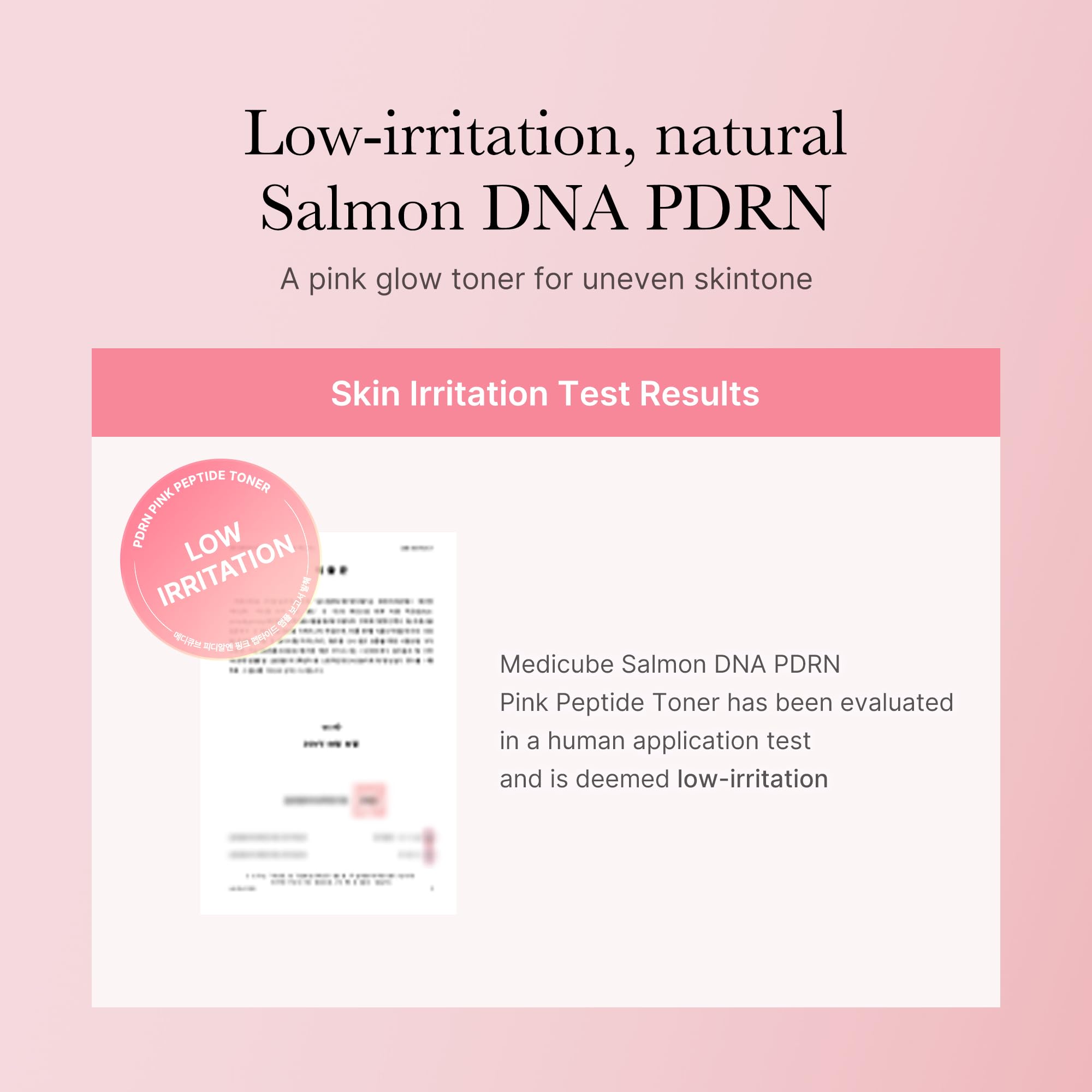 medicube PDRN Toner Salmon DNA PDRN CICA Soothing Toner
