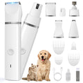 Veeconn 4 in 1 Dog Clippers Grooming Kit with Paw Hair Trimmer for Cat Pet