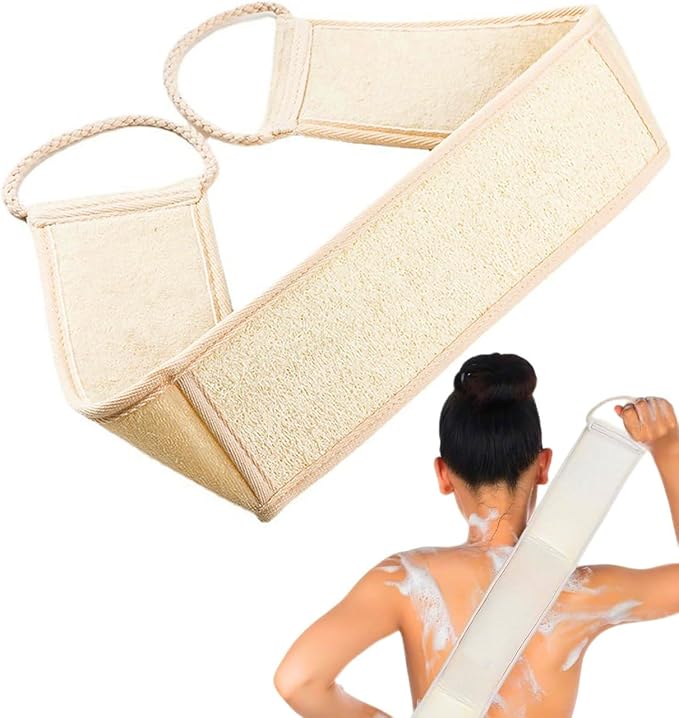 haikuluo Natural Loofah Back Scrubber,1 Pack