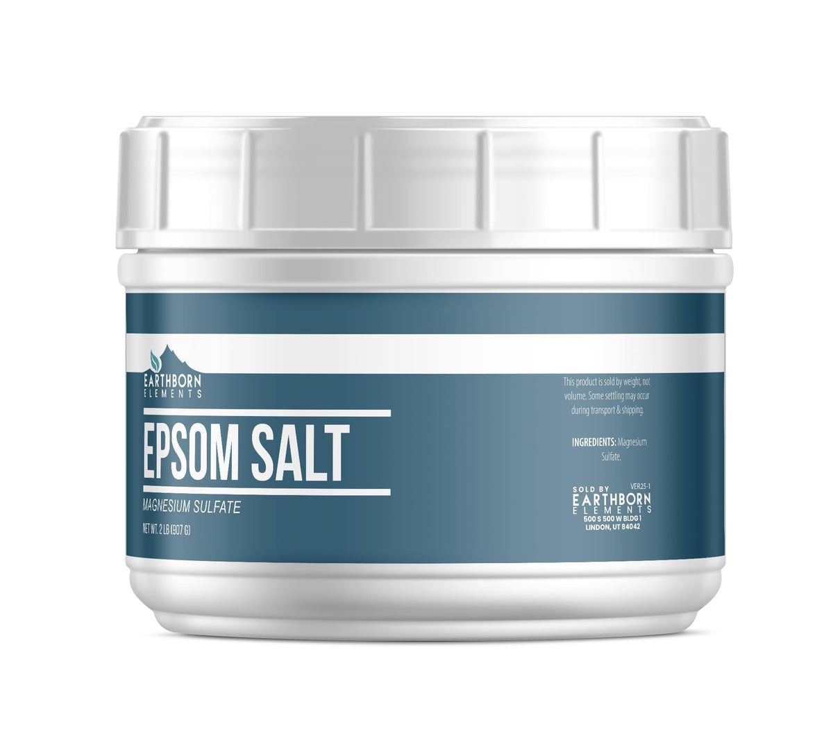 Earthborn Elements Lavender Epsom Salt, Infused with Essential Oil, Always Pure (1 Gallon)