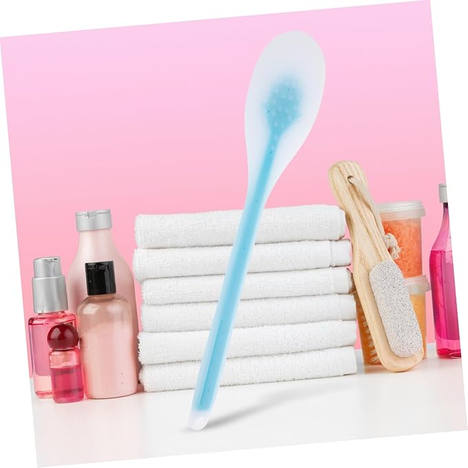 SHERCHPRY Long Handle Lotion Applicator Self Back Applicator for Body Lotion Ointment Cream and Sunscreen Soft Nonslip Grip 14.56 in Tool for Back Shoulders and Legs