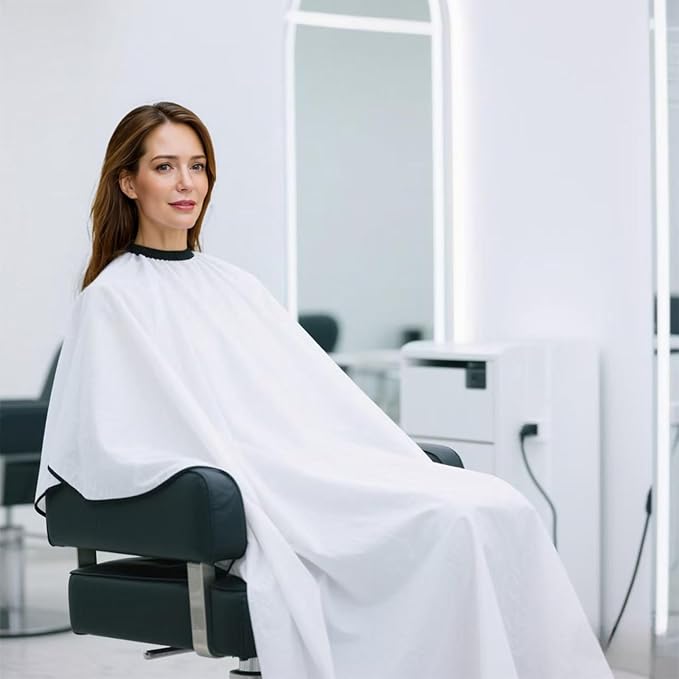 Waterproof Polyester Barber Cape, Extra Large Haircut Cape, Professional Salon Hair Cutting Cape, Hair Cape For Men, Women And Kids
