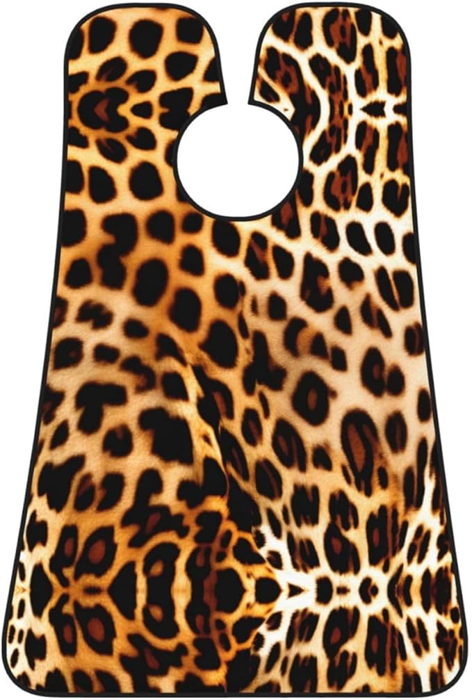 Loon Nature Bird Print Beard Bib Shaving Apron, Beard Hair Trimming Cape Gift For Dad