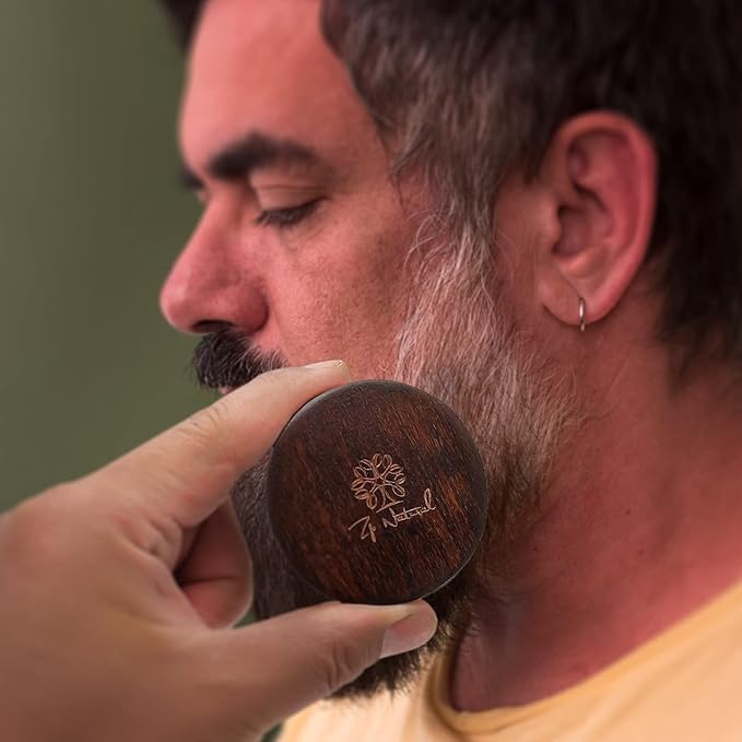 Beard Brush for Men, 100% Boar Bristle