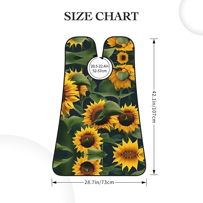 Purple Rose And Skull Print Beard Bib Shaving Apron, Beard Hair Trimming Cape Gift For Dad