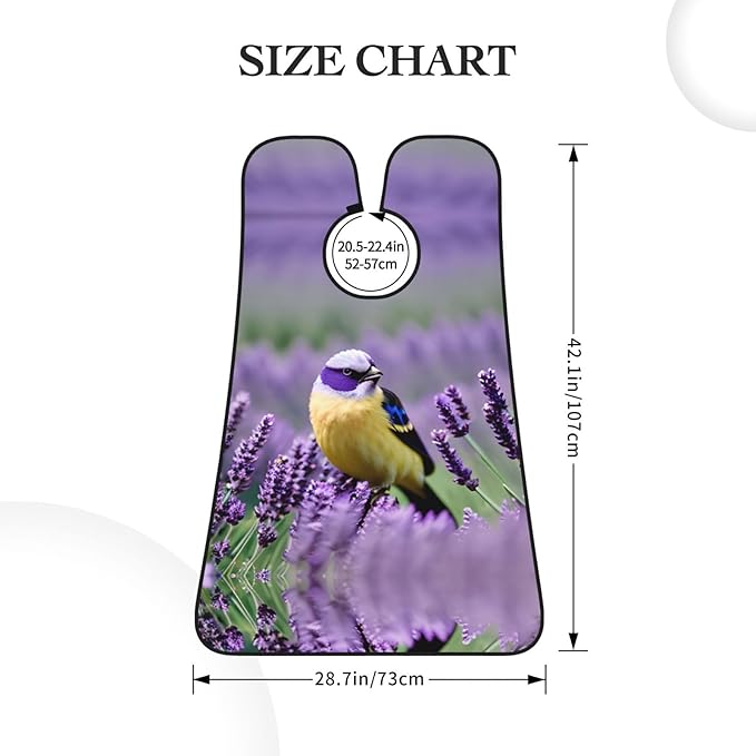 Colorful Giraffe Fans Lovers Print Beard Bib Shaving Apron, Beard Hair Trimming Cape Gift For Dad