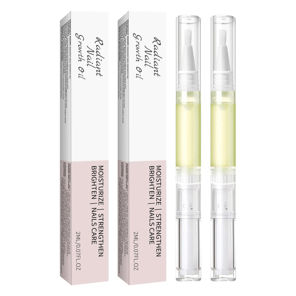 Radiant Cuticle Oil Pen, Nail Growth Oil Pen, 2Pack