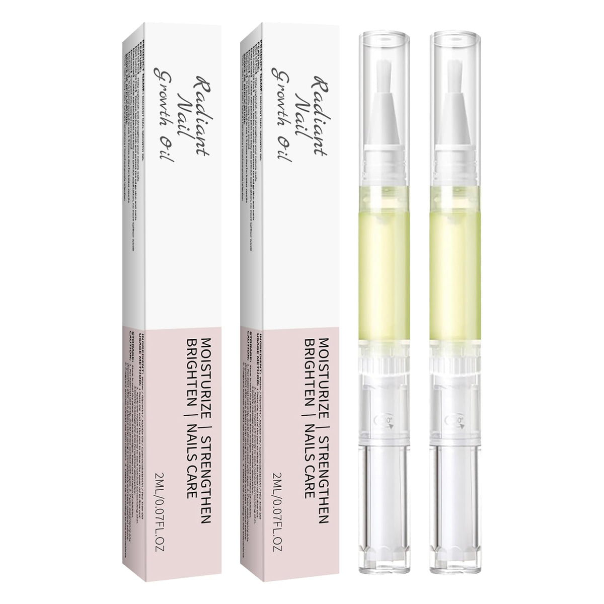 Radiant Cuticle Oil Pen, Nail Growth Oil Pen, 2Pack