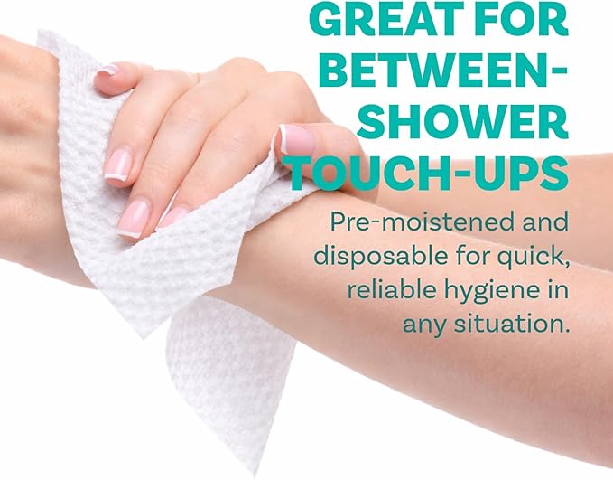 Adult Wipes for Elderly, Extra Large 8” x 12” – Thicker, Premium & Extra Moist No Rinse Whole Body Bathing & Incontinence Wipes – For Men and Women, Bed Bathing & Daily Hygiene – 400 Count