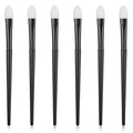 Molain 6 Pcs Silicone Eyeshadow Brush, Makeup Applicator Lip Mask Makeup Brushes Silica gel Makeup Eyebrow Lipstick Brushes Lip Mask Makeup Brushes for Liquid Eye Shadow Applying Cream