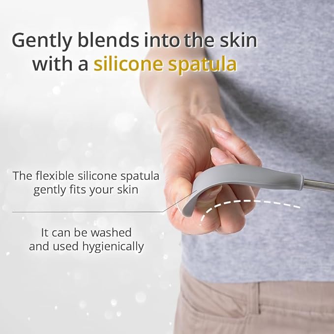 ROUNDS Cream Applicator for Back Redesign Lotion applicator Telescopic Stick Ointment Body Oil Medicine