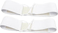 HAKIDZEL 2Pcs Exfoliating Bath Scrubber Shower Back Strap Spa Skin Cleaning Brush for Men Women for Reaching Hard to Access Areas for Smooth Skin