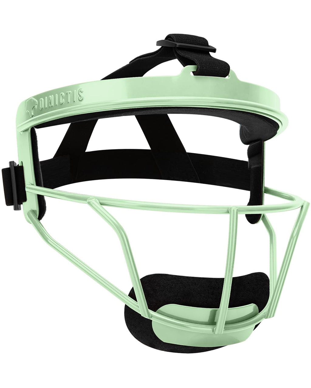 Dinictis Softball Face Mask, Lightweight, Comfortable, with Wide Field Vision, Durable and Safe Face Guards, Premium Protective Softball Fielder's Mask-Apple Green-Child(S)