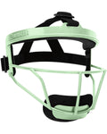 Dinictis Softball Face Mask, Lightweight, Comfortable, with Wide Field Vision, Durable and Safe Face Guards, Premium Protective Softball Fielder's Mask-Apple Green-Child(S)