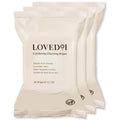 Loved01 Salicylic Cleansing Wipes, Fragrance-Free, Blemish-Prone, 24 Count