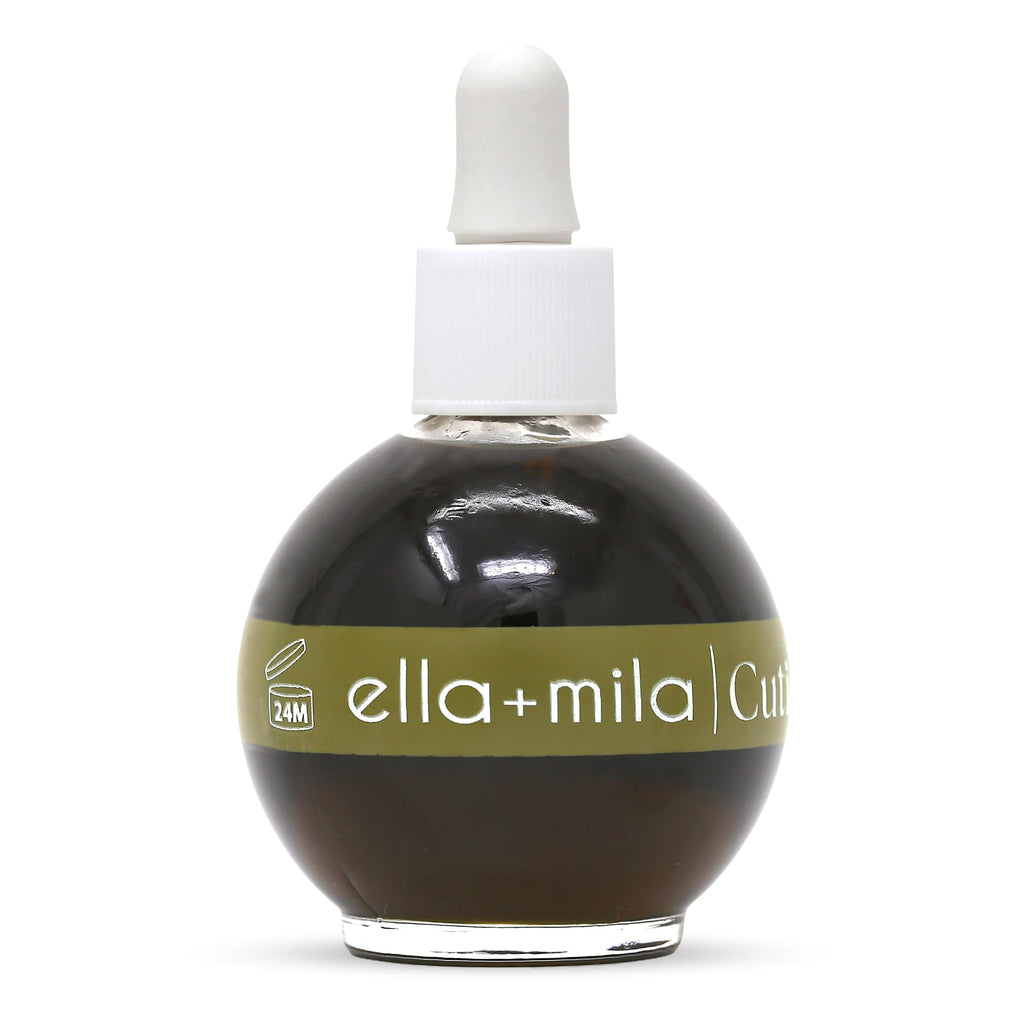 ella+mila Cuticle Oil for Nails - Olive & Avocado, Vegan, 2.3 fl oz