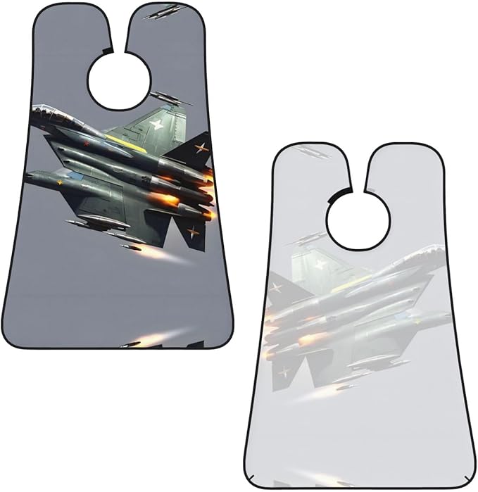 Loon Nature Bird Print Beard Bib Shaving Apron, Beard Hair Trimming Cape Gift For Dad