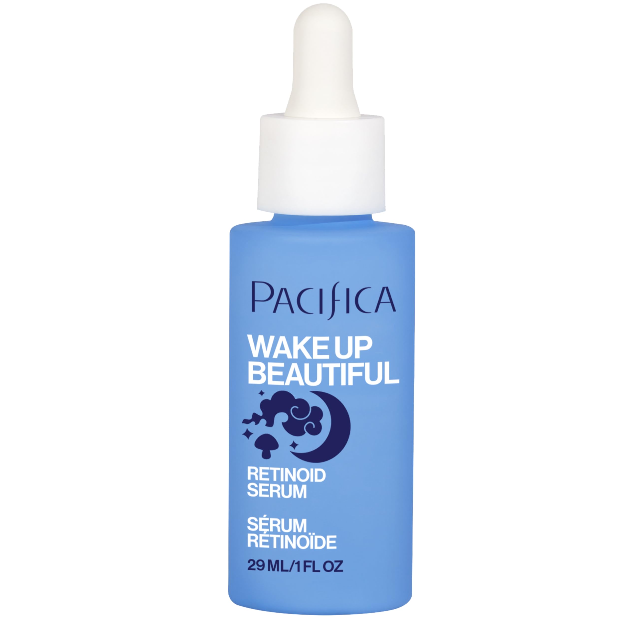 Pacifica Retinol Serum for Face - Wake Up Beautiful Retinoid Night Face Serum - Anti-Aging Skin Care & Skin Brightening - Retinol, Collagen & Antioxidants Vegan & Cruelty-Free Dermatologist Tested