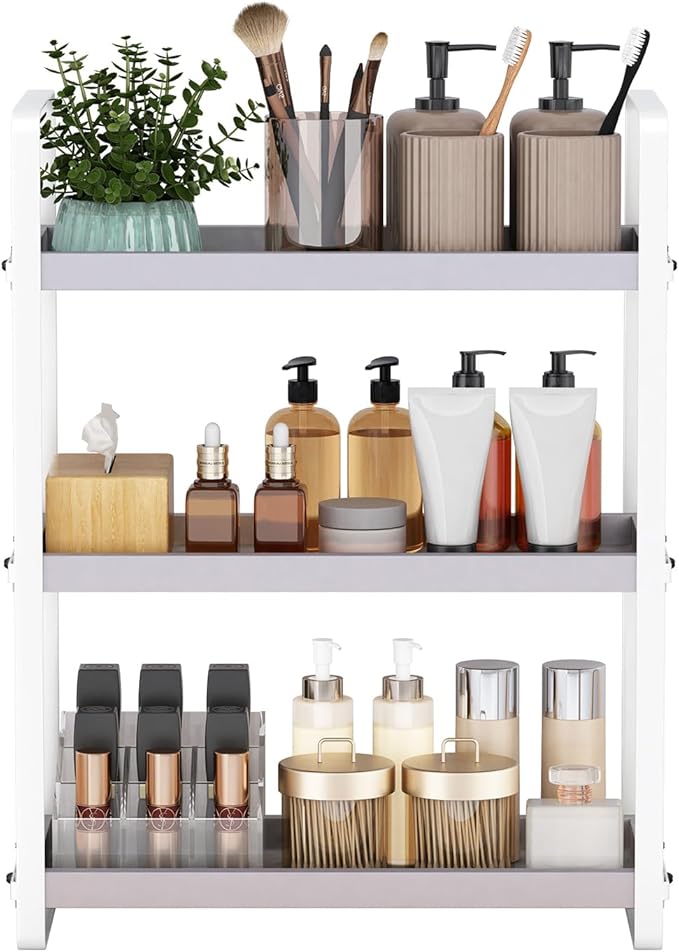 HNRLOY Bathroom Counter Organizer, Bathroom Counter Shelf, Makeup Organizer