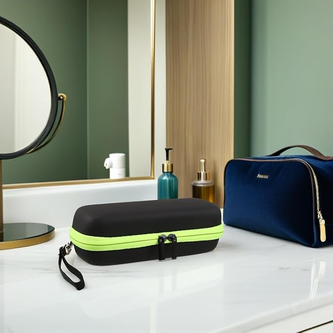 SAFIGLE EVA Hard Shell Storage Box Portable Trimmer Shaver Travel Case Electric Razor Carrying Bag Protective Grooming Tool Organizer Compatible for Philips