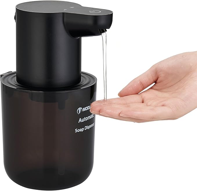 Automatic Soap Dispenser for Kitchen Sink - 13.5oz modunful M1 DA1581 Black