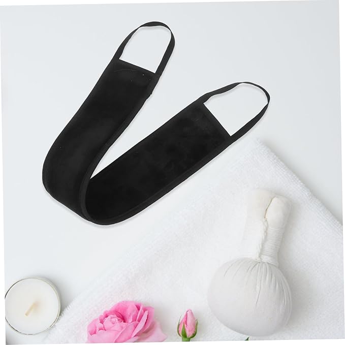 ERINGOGO 2pcs Back Lotion Applicator Strap Long Handle Self Tanning Applicator for Hard to Reach Areas Reusable and Washable Skincare Tool for Adults