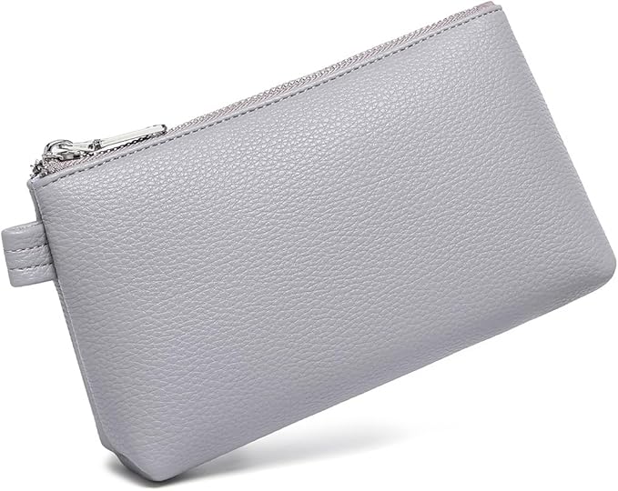 PU Leather Makeup Simple and Convenient Handbag Small Exquisite Storage Bag (PU/Taro Purple)