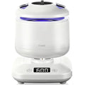 Ultrasonic Jewelry Cleaner Machine with Purifying Light, Detachable Retainer Cleaner for Jewelry, Retainers, Dentures, 42kHz Ultrasonic Cleaner with 3 Modes, Waterproof, for family, White